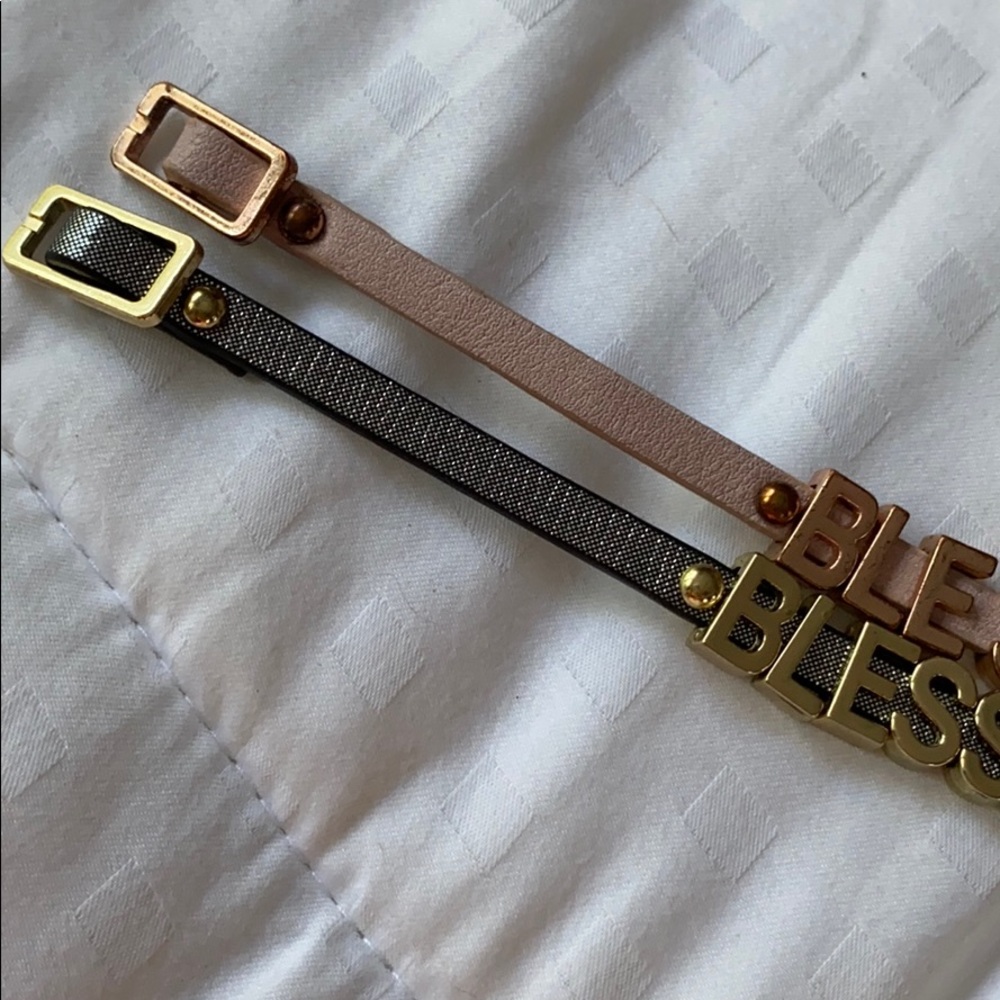 Two Blessed Bracelets - Adjustable - image 2